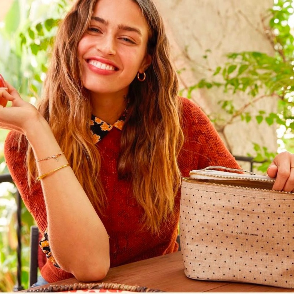 Kate Spade Polka Dot Lunch Tote